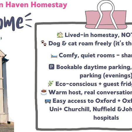 Headington Haven Homestay Oxford Eksteriør bilde